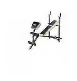 York Warrior 2 in 1 Barbell and Ab Bench with Arm Curl